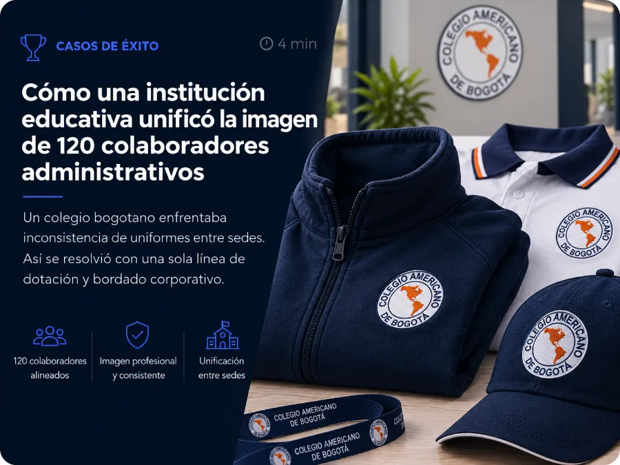 Dotación institucional unificada para colegio