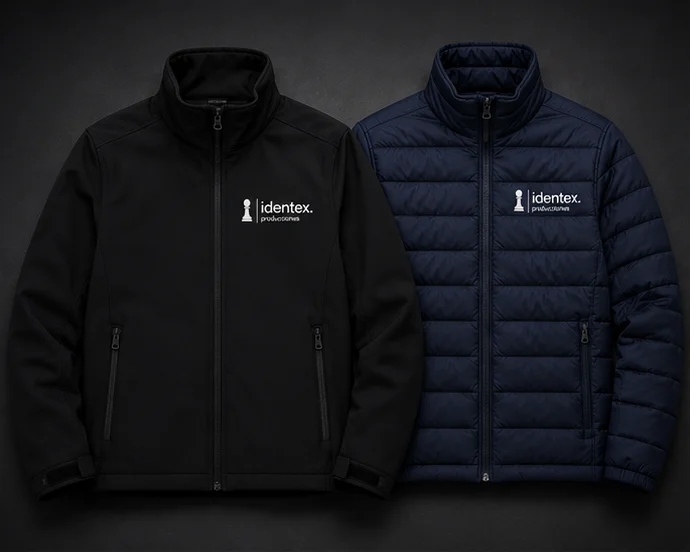 Chaquetas corporativas para personal de obra y construcción